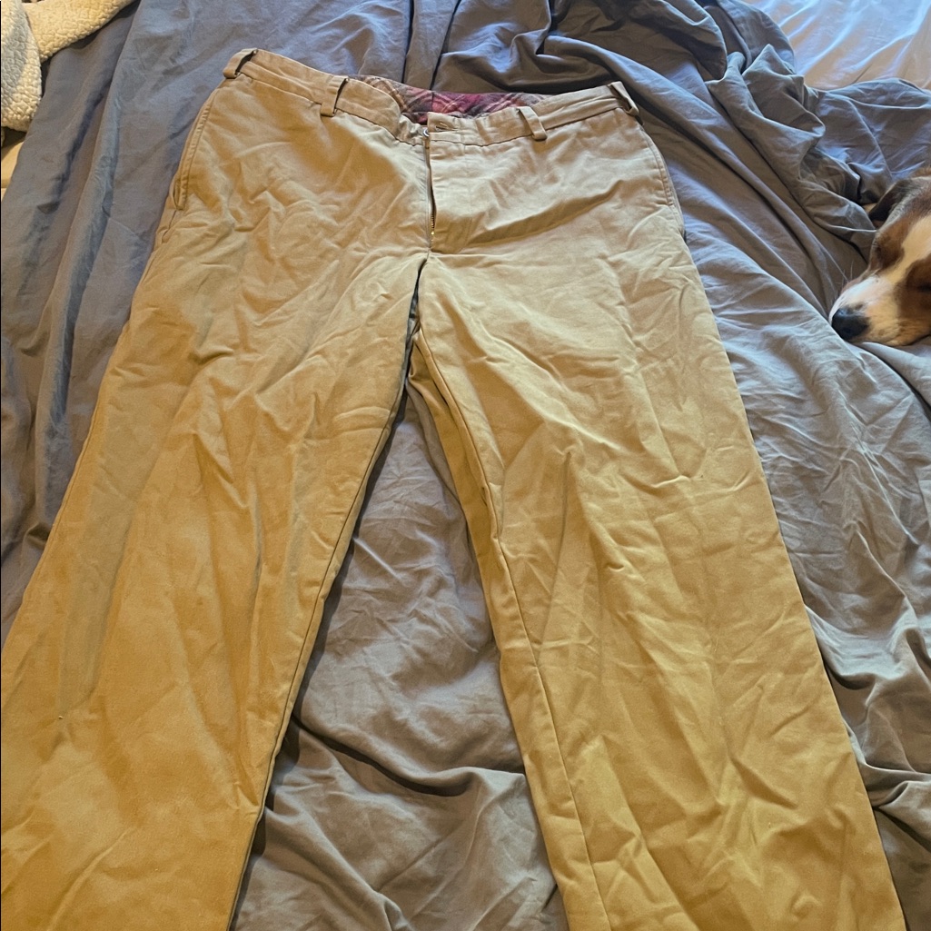 Men's Tan Chino Pants